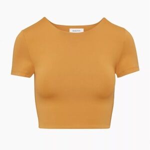 NWT Aritzia Babaton Contour Cropped T Shirt